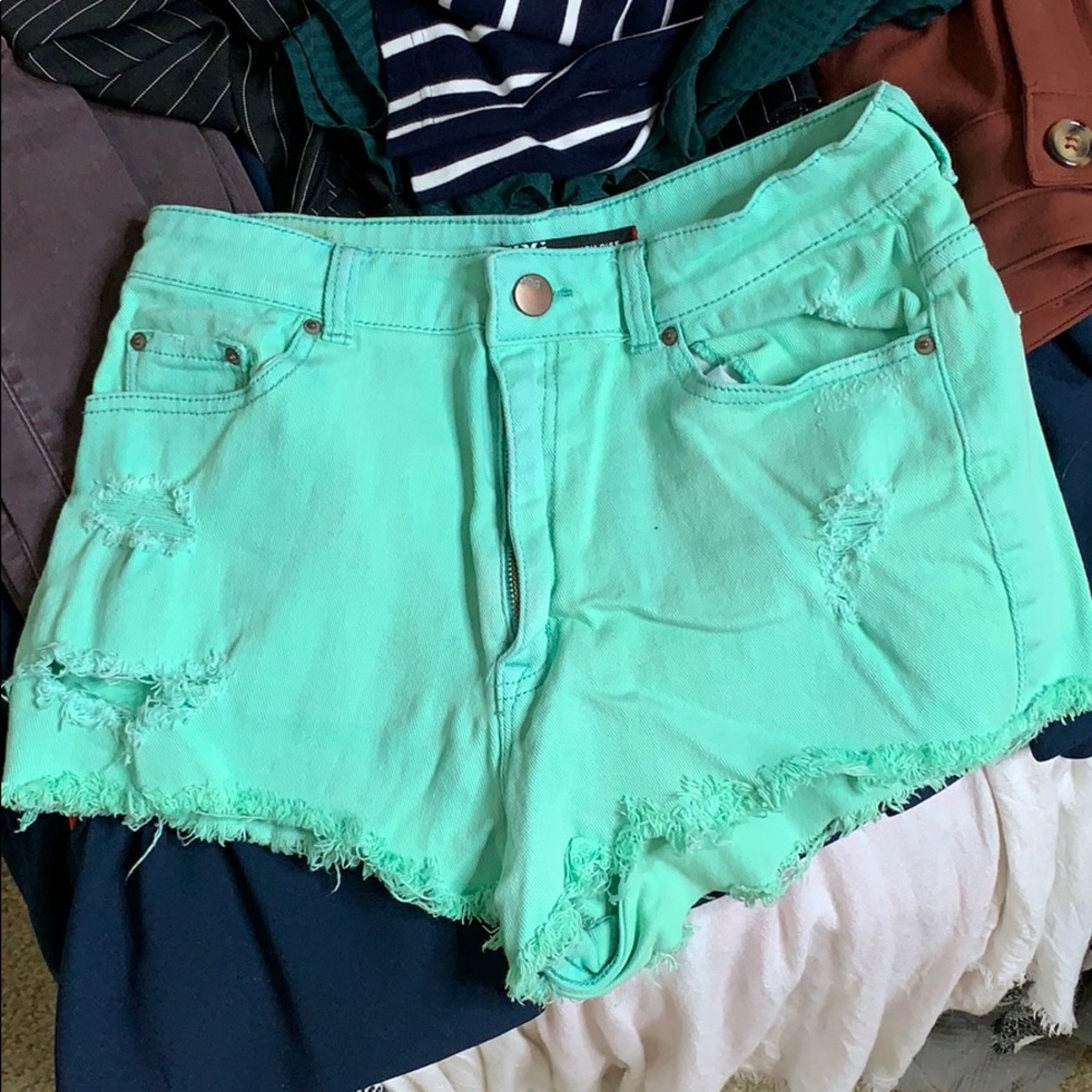 EVERYTHING MUST GO BDG high rise cheeky shorts